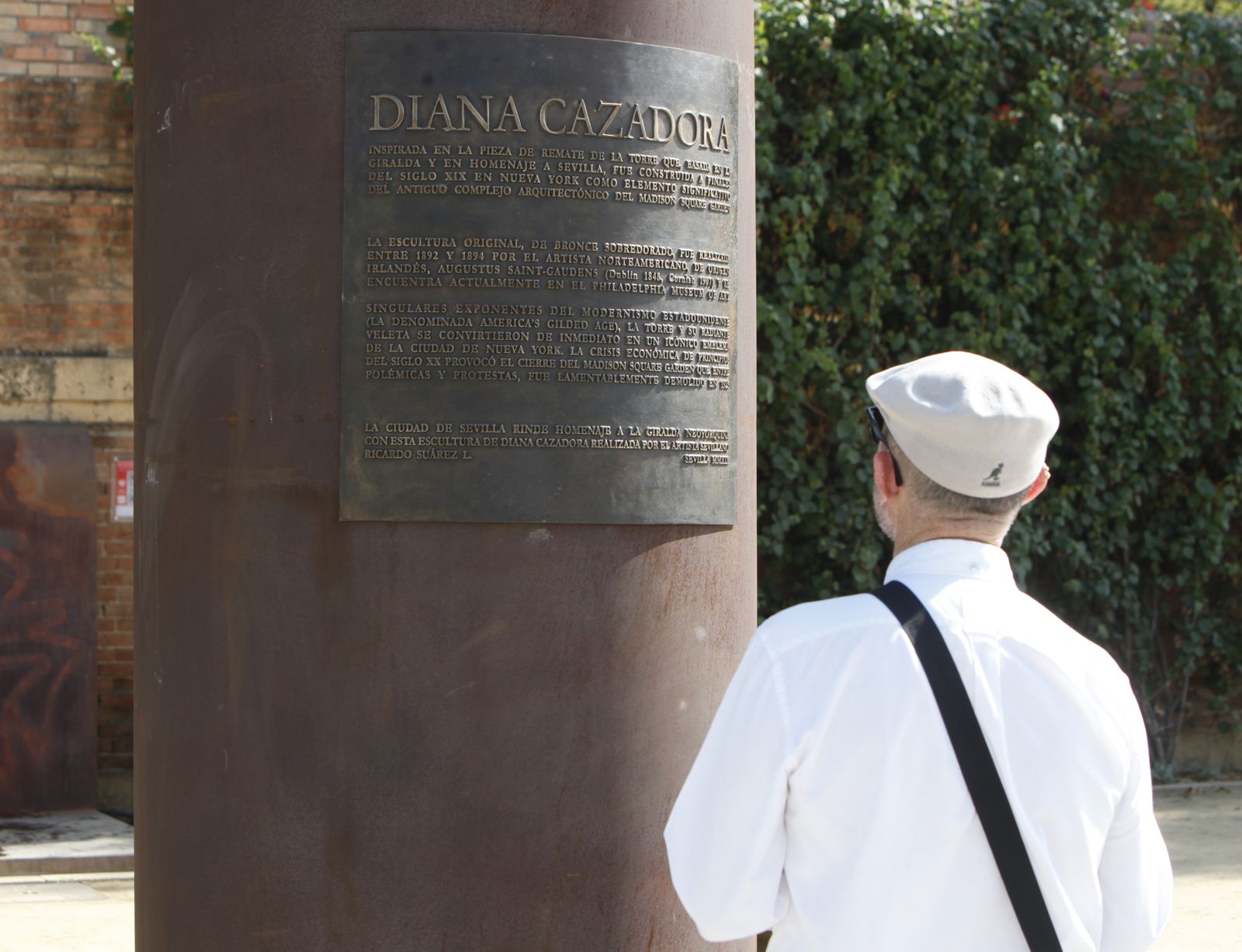 Diana Cazadora en el muelle de Nueva York