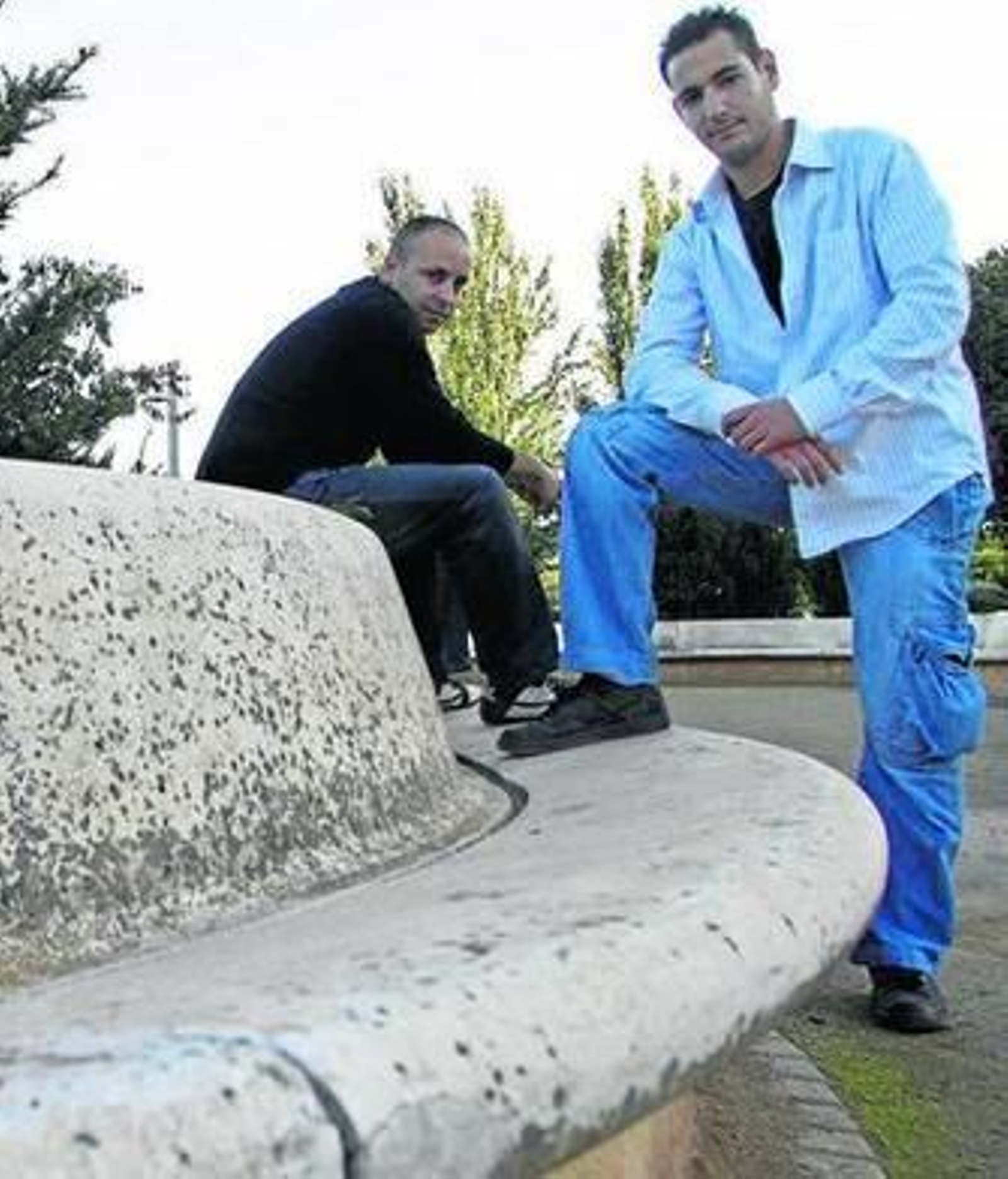 Jesús Rabasco y Julio García, los dos directores.