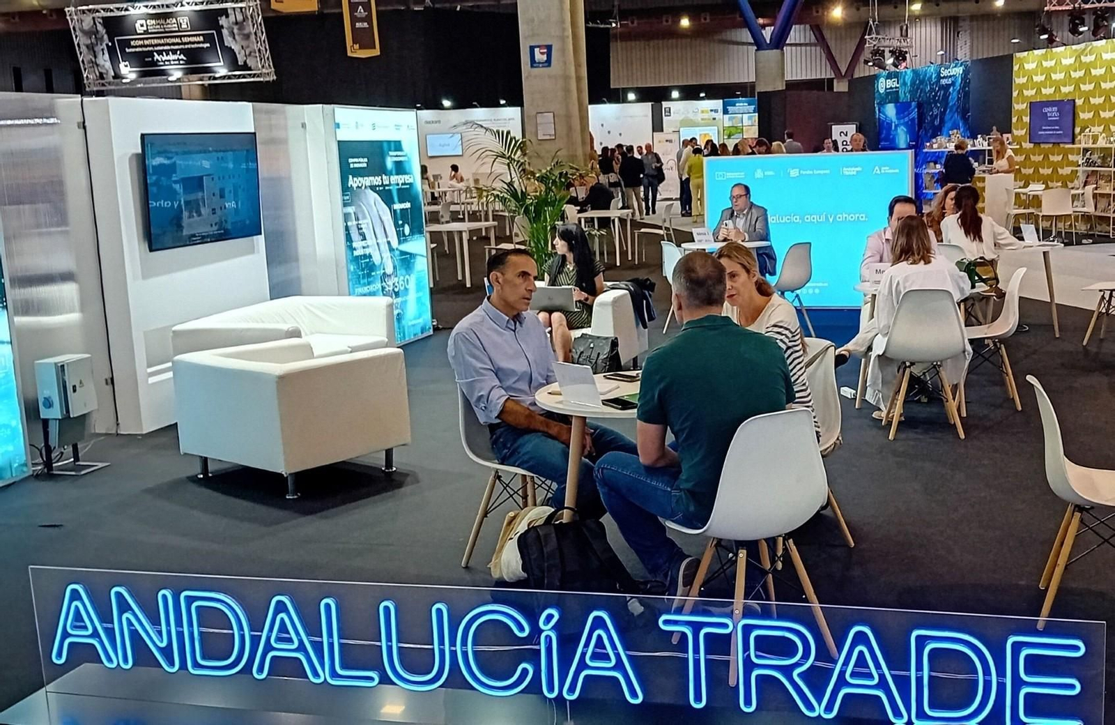 Andalucía Trade en una de las ferias empresariales (Archivo).