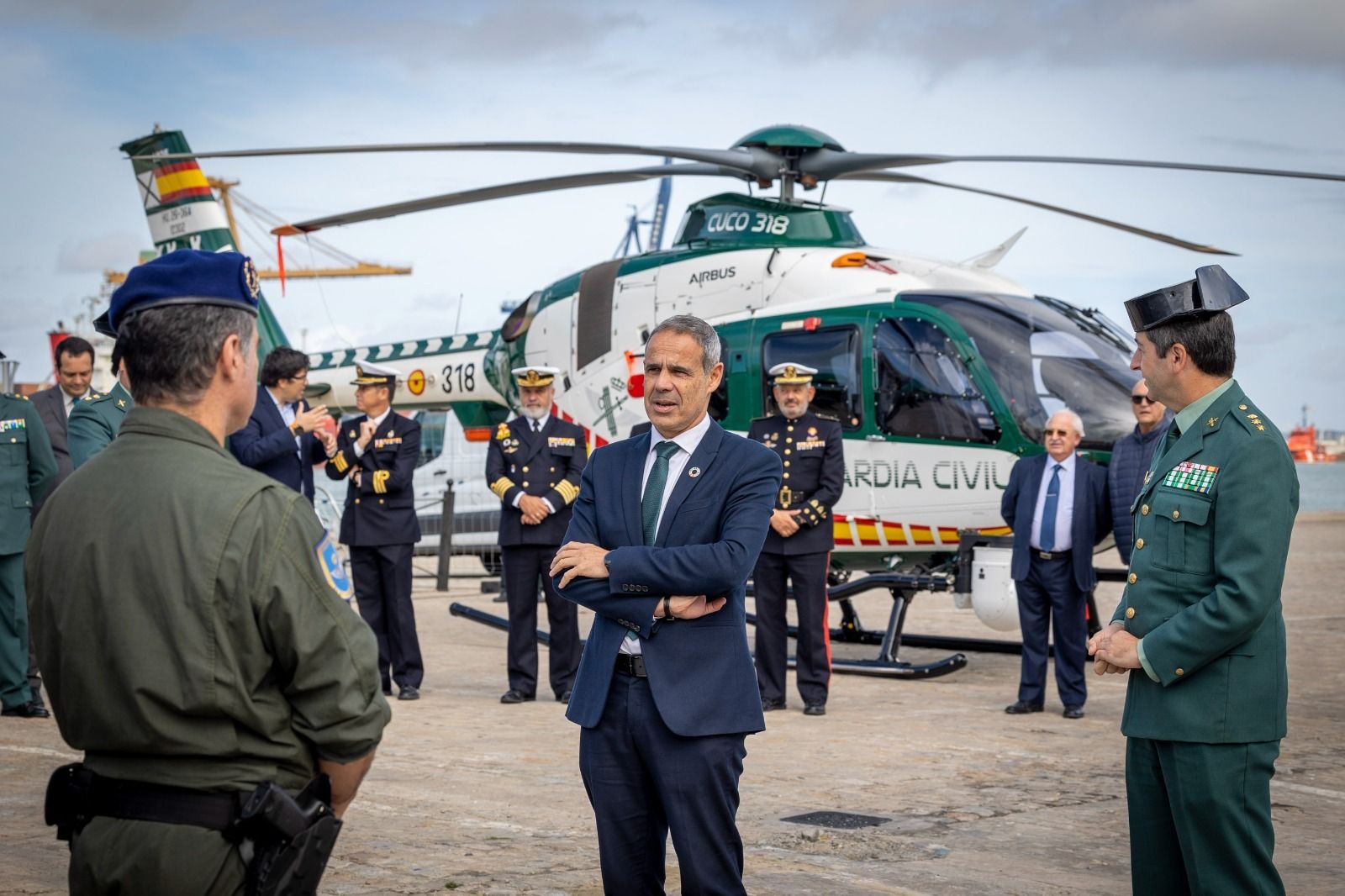 La Guardia Civil celebra en Cádiz el 50 aniversario de su Unidad Aérea