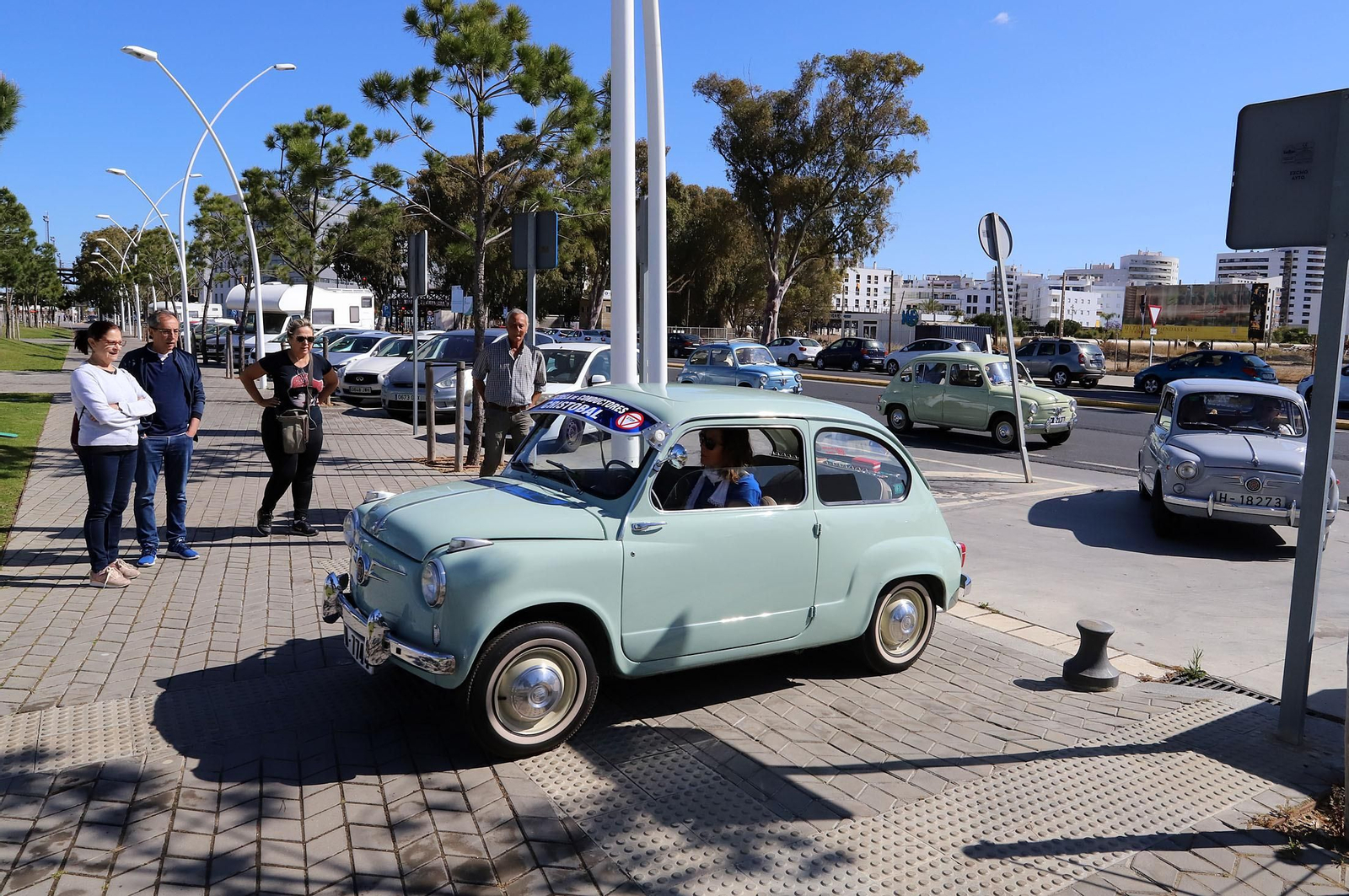 Imágenes de la concentración del Club Seat 600