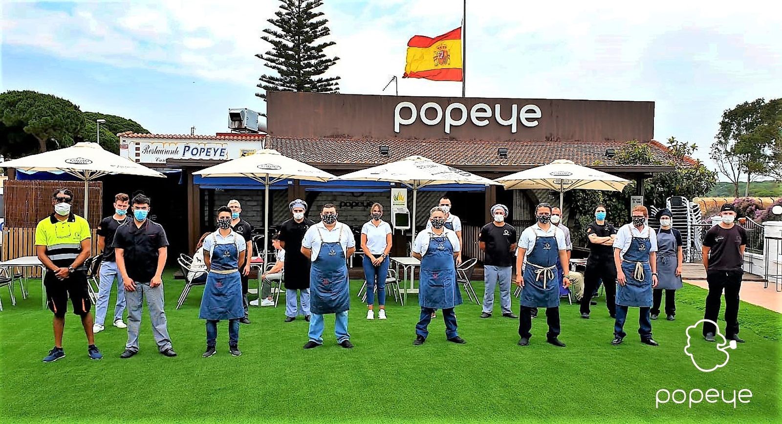 Imagen con la que anunciaba su reapertura el restaurante tras el confinamiento en el mes de junio.