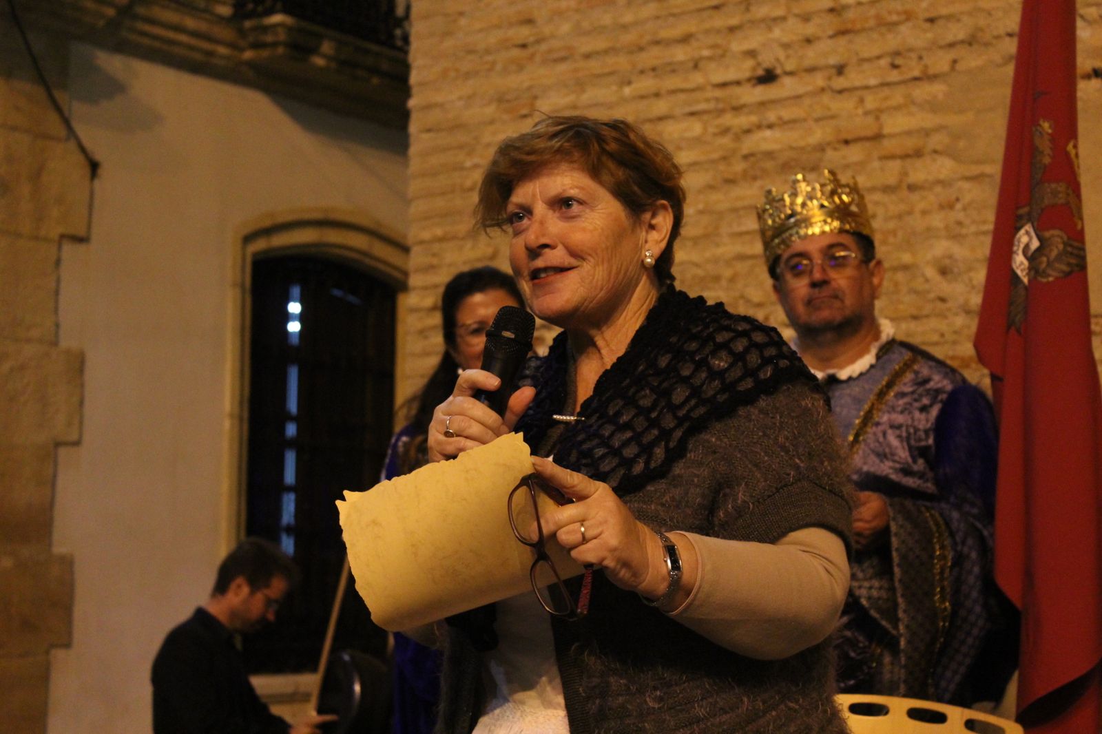 Representación histórica del Terremoto de Vera de 1518