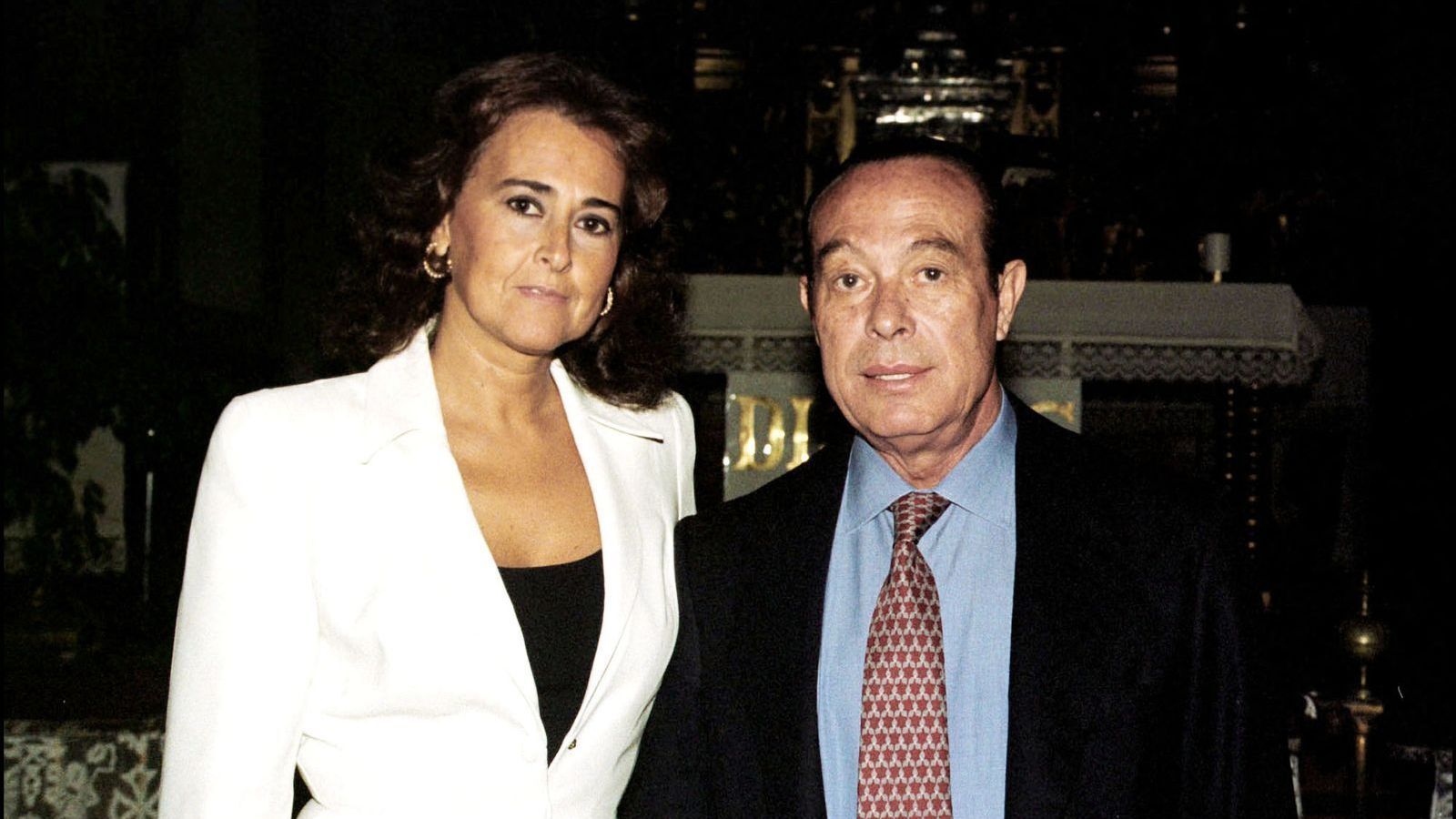 El diestro y Carmen Tello cuando empezaron su relación sentimental a finales de los 90.