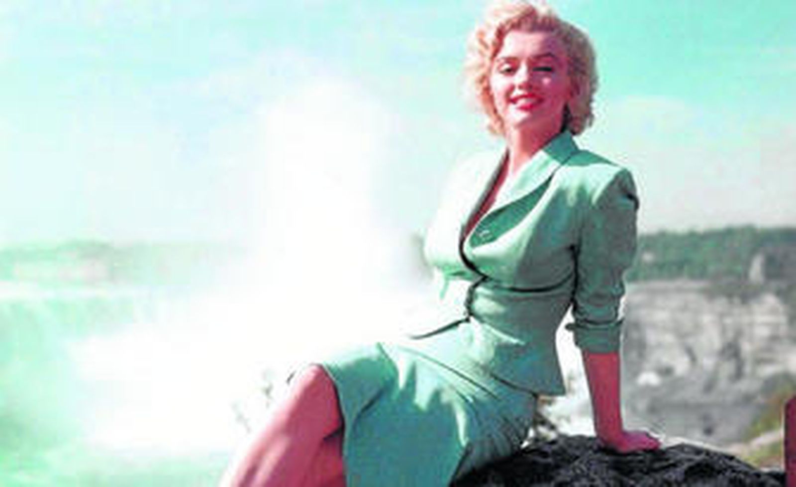 La añorada actriz Marilyn Monroe en 'Niágara'.