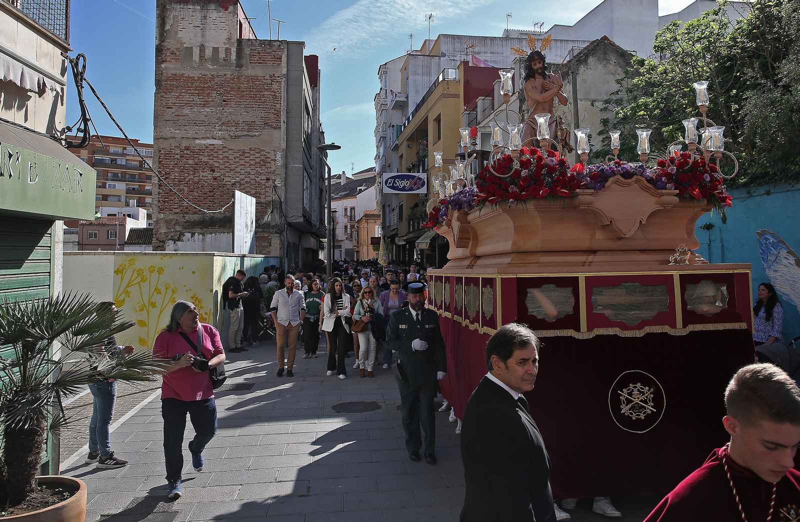 Fotos del Lunes Santo en Algeciras: Coronado de Espinas y La Columna