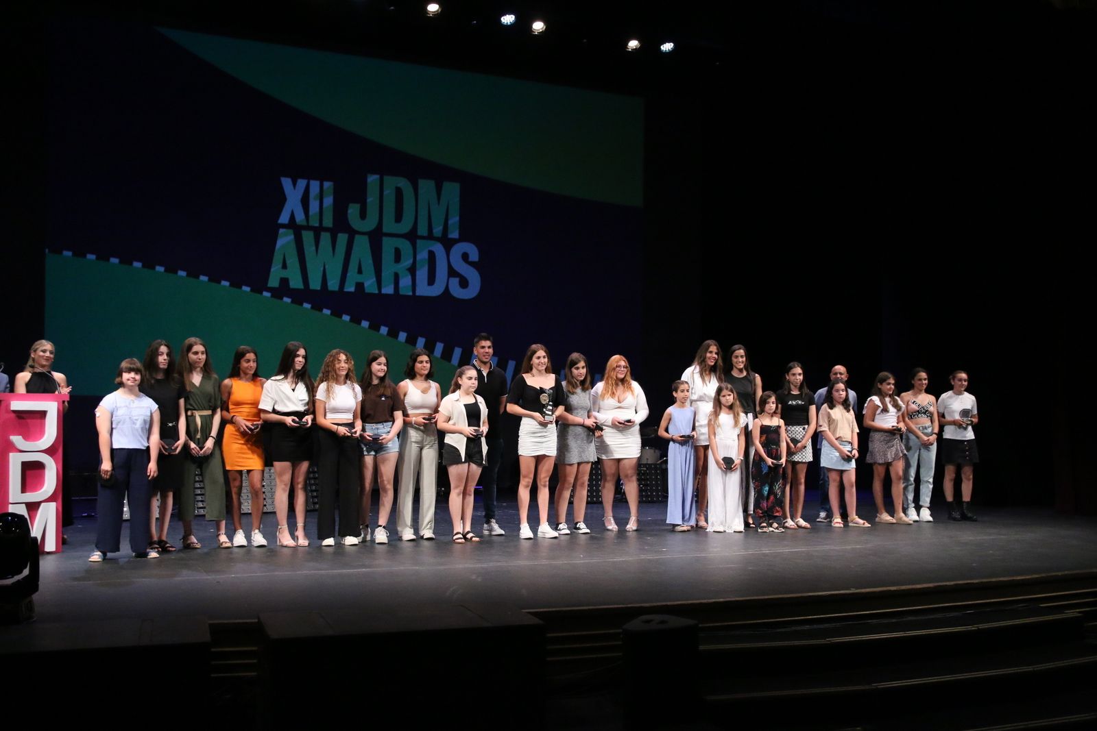 Imágenes de la gala de clausura de los JDM.