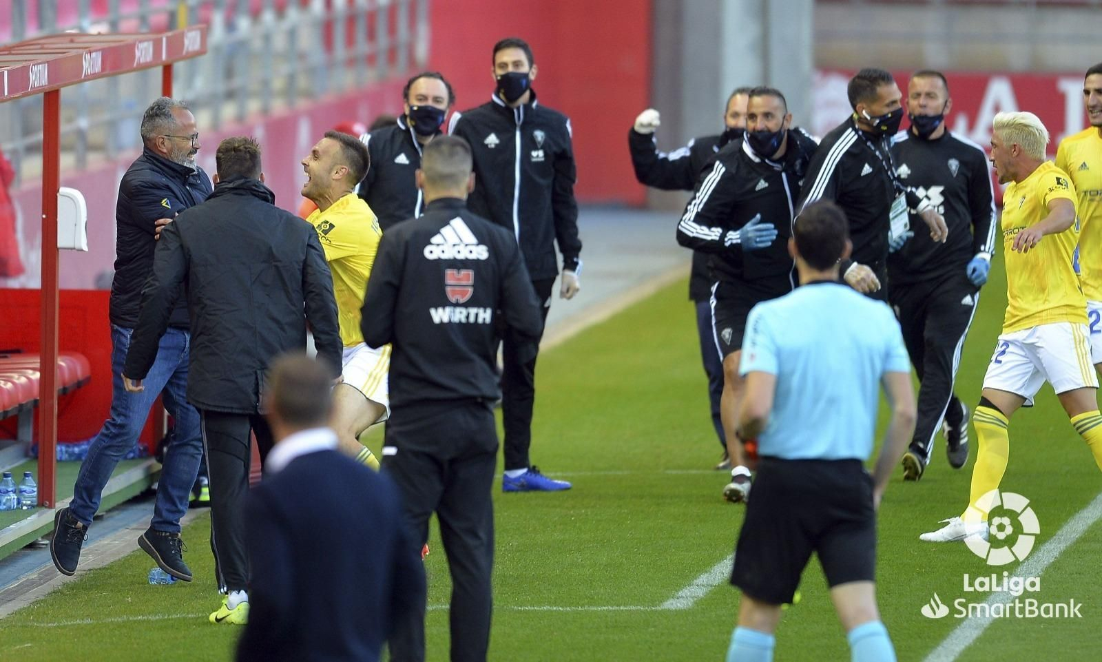 Las imágenes del Numancia-Cádiz