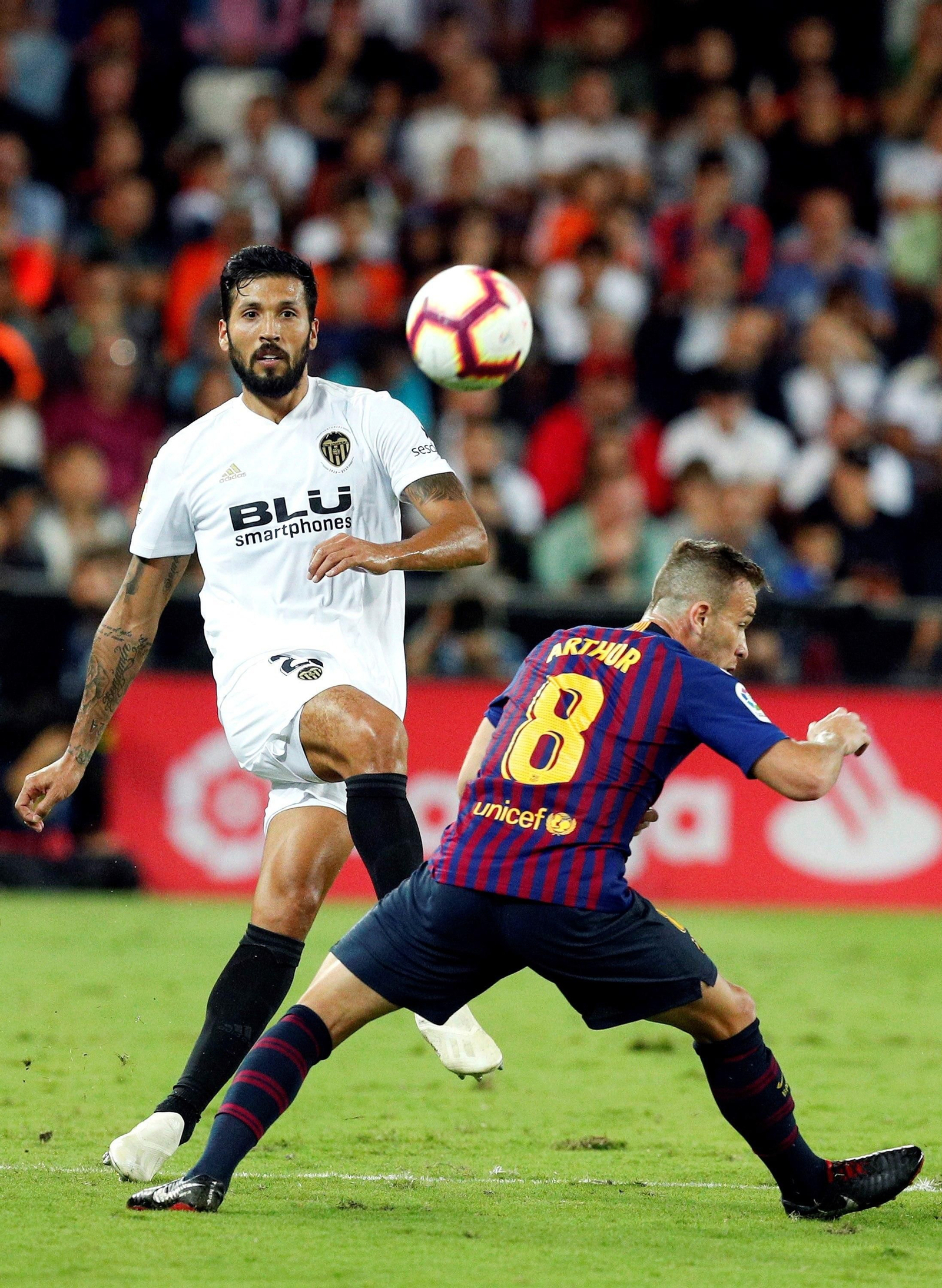 Las imágenes del Valencia-Barcelona