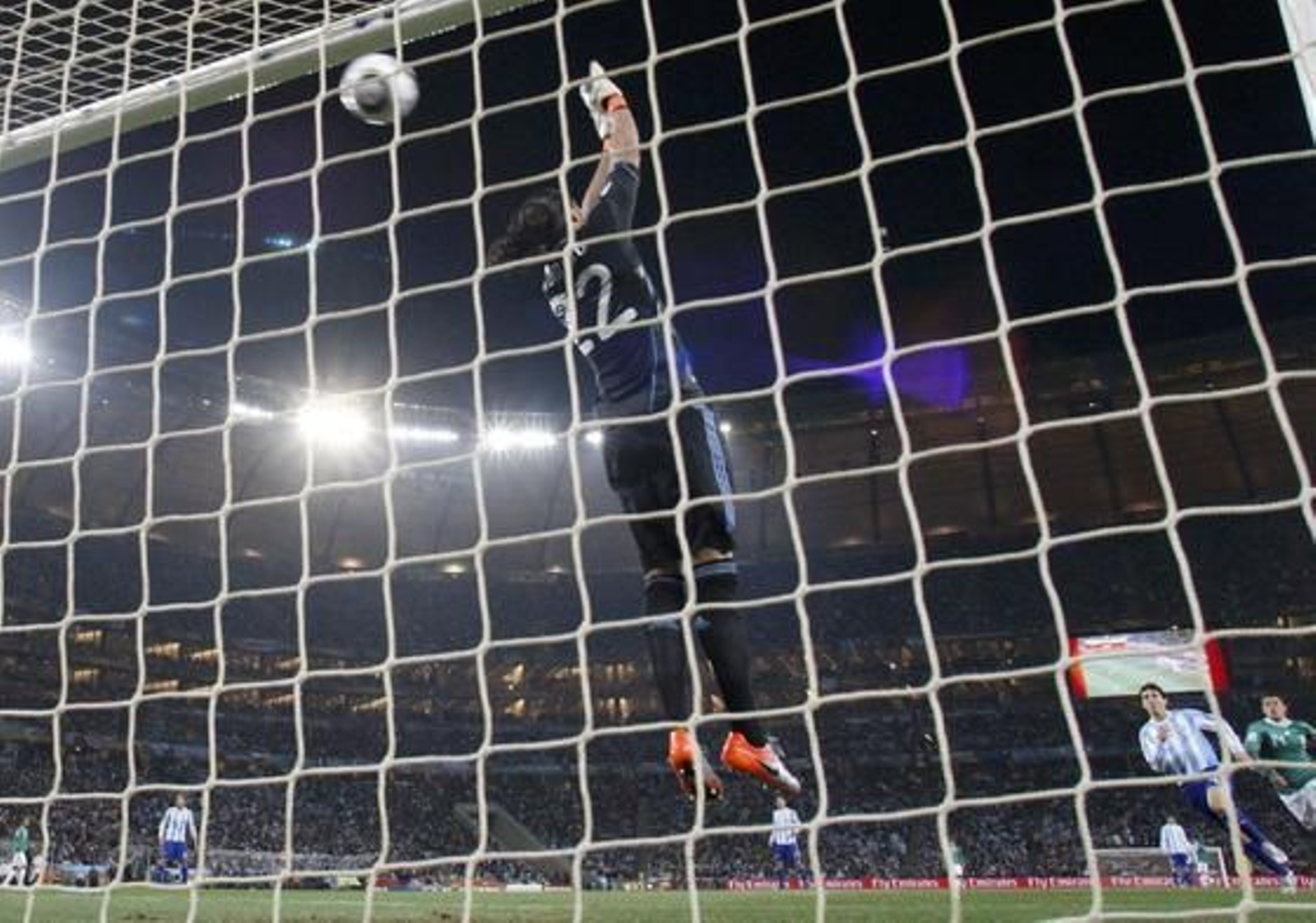 Argentina se medirá en cuartos de final a Alemania tras derrotar a México en octavos. / AFP