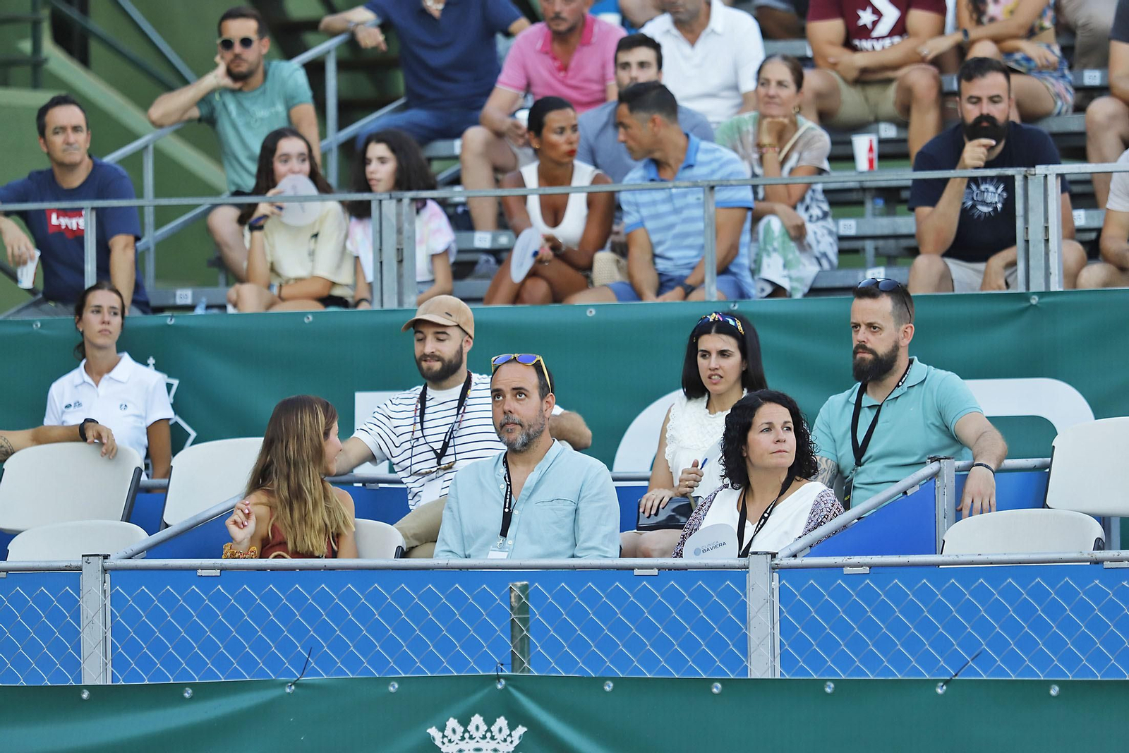 Imágenes del ambiente en la final femenina de la Copa del Rey de tenis de Huelva