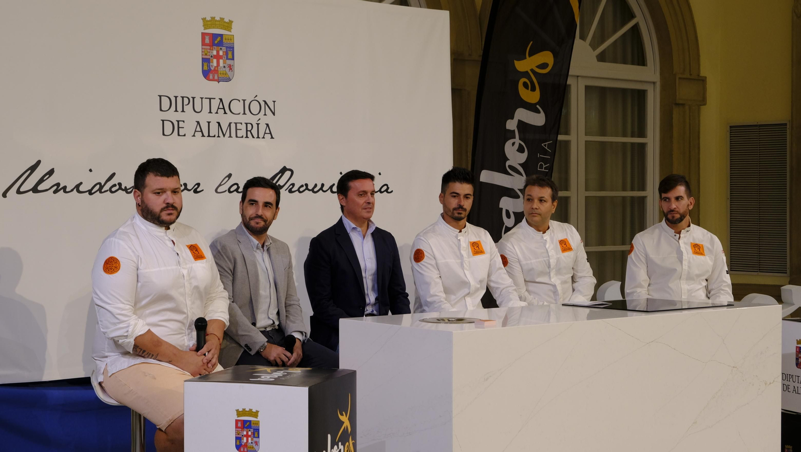 Imágenes de la presentación de  la Asociación Almería Gastronómica