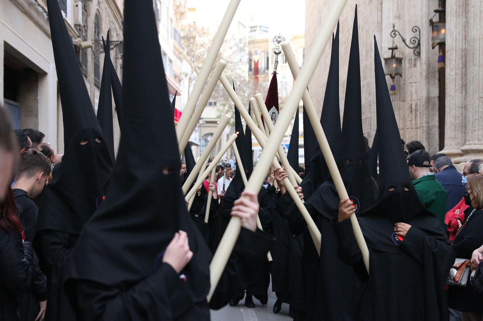 La procesión de Soledad de Almería, en imágenes