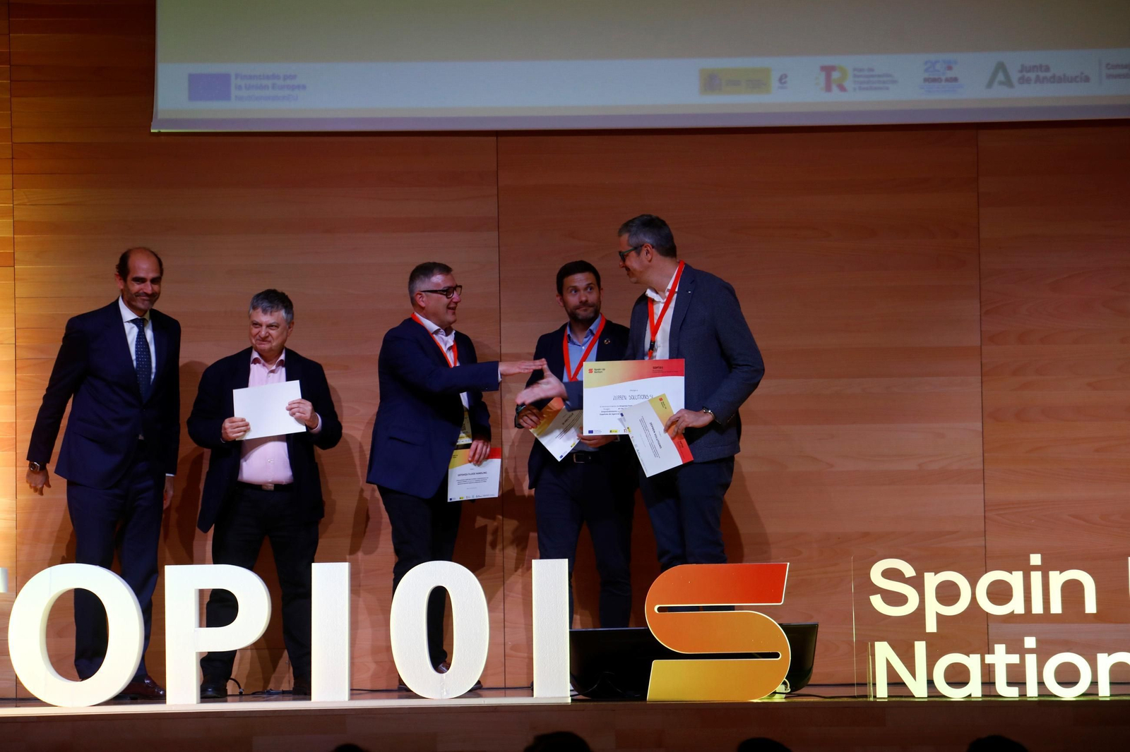 Entrega de premios de la gala 'Top 101 Spain Up Nation' en Córdoba