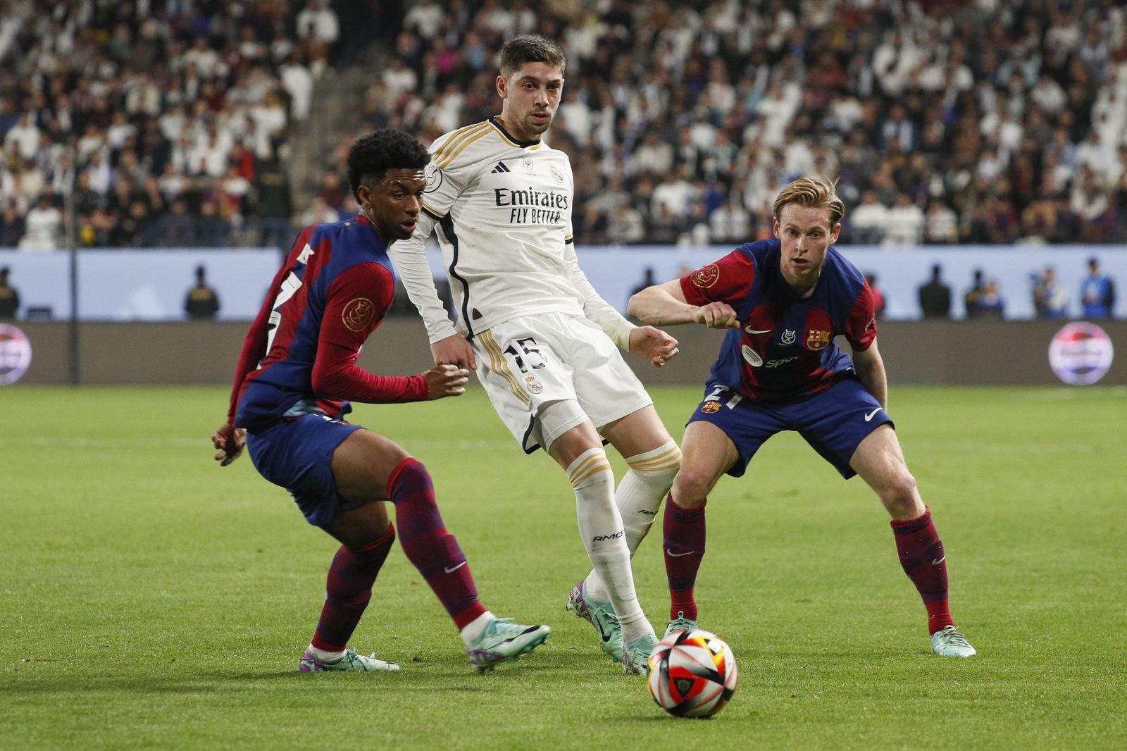 Las fotos del Real Madrid - Barcelona en la final de la Supercopa de España