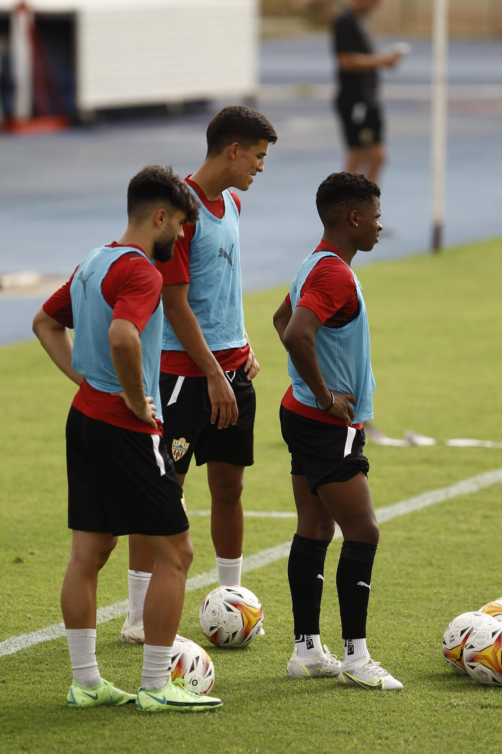 Fotogalería entrenamiento U.D. Almería