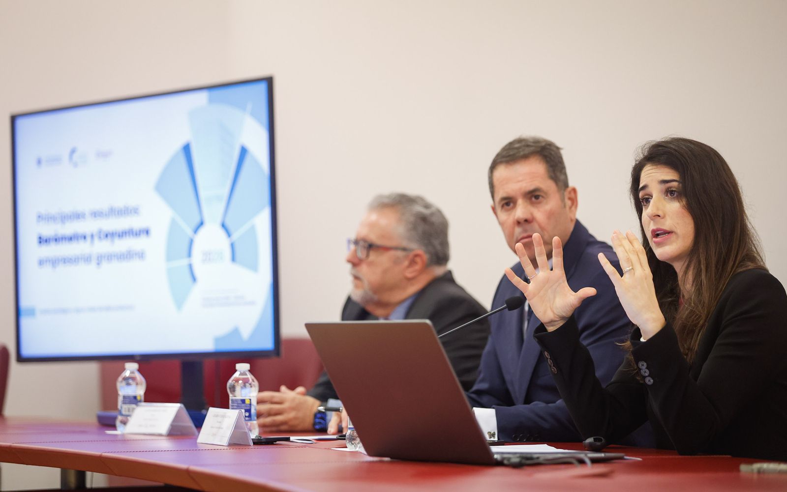 Presentación del Barómetro y Coyuntura empresarial granadina.
