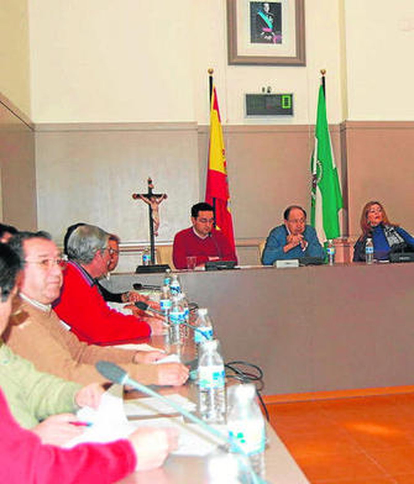 Pleno celebrado ayer en el Ayuntamiento de Baena.