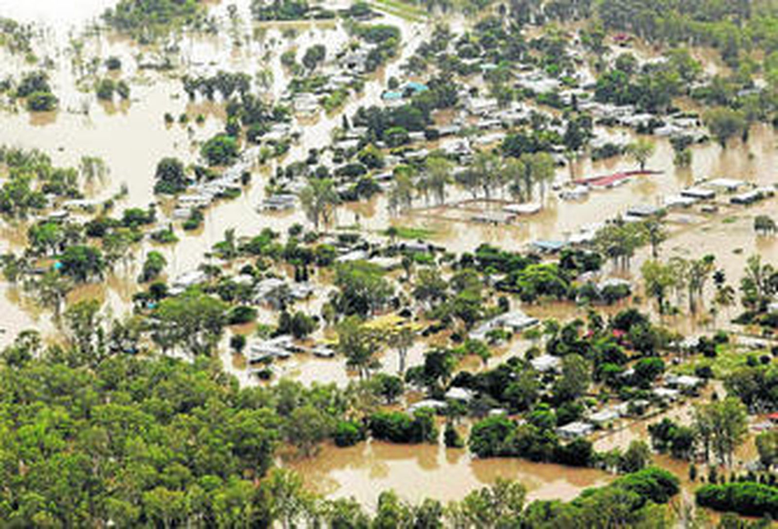 Inundación 'bíblica' en Australia