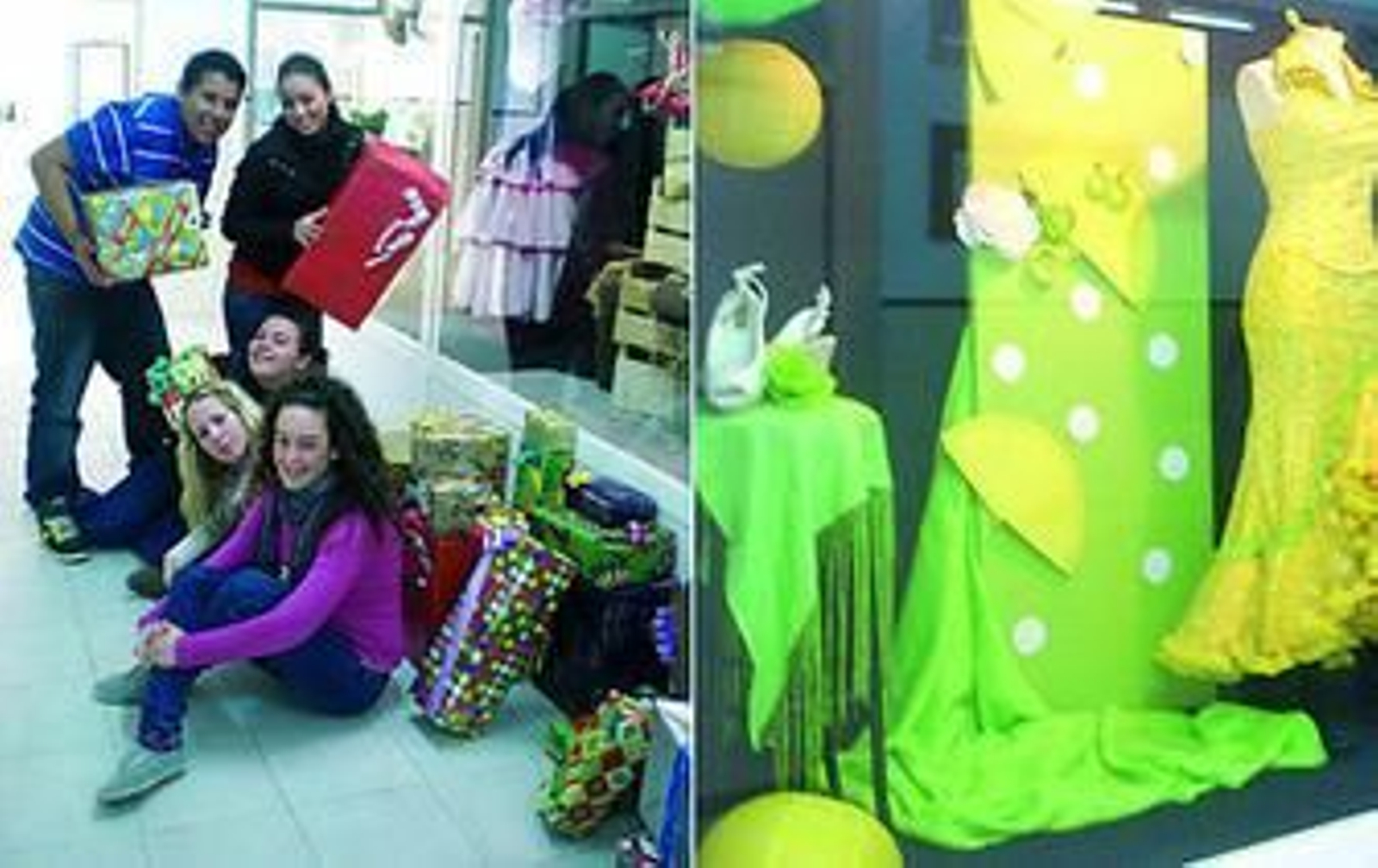 Alumnado del ciclo de Comercio del IES 'Almunia'.