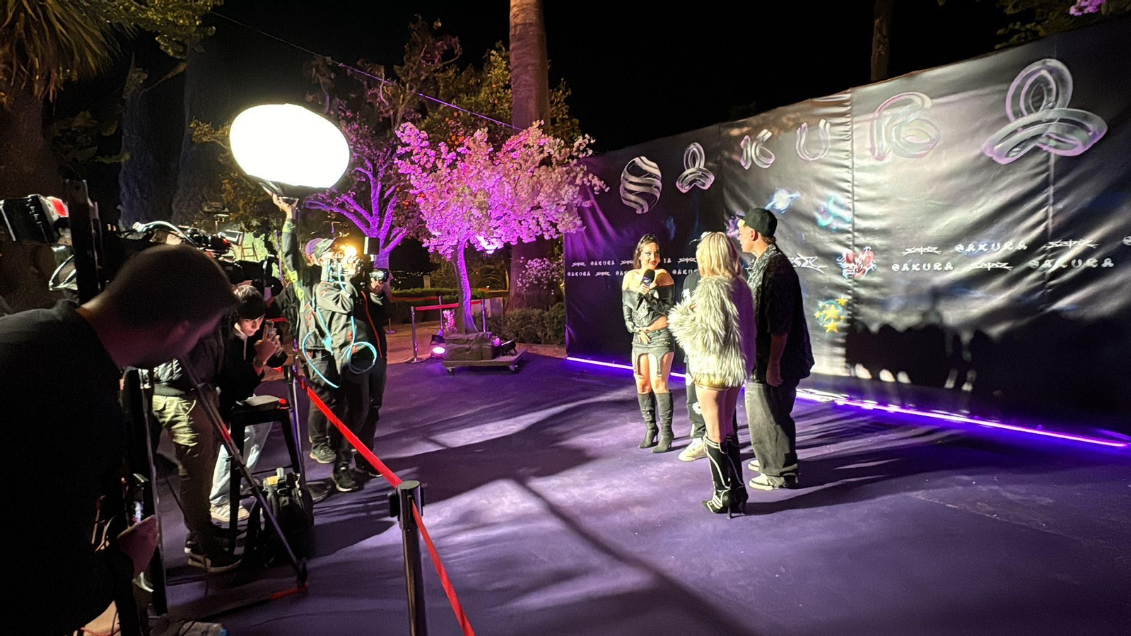 Así fue la fiesta privada de Saiko en el Carmen de los Mártires, las imágenes