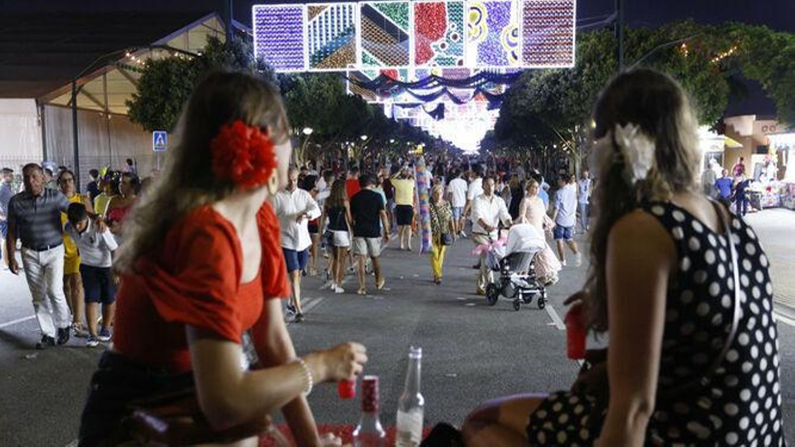 Feria de Málaga en el Real. Feria de Málaga en el Real.