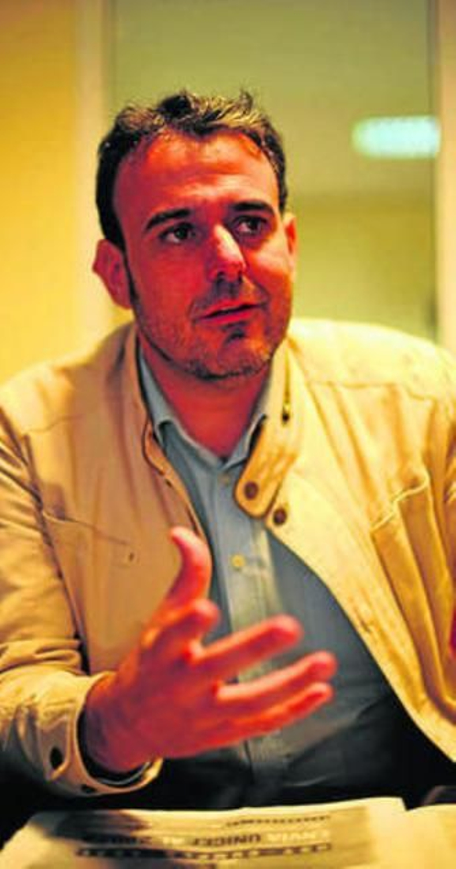 Luna, el presidente azulino.