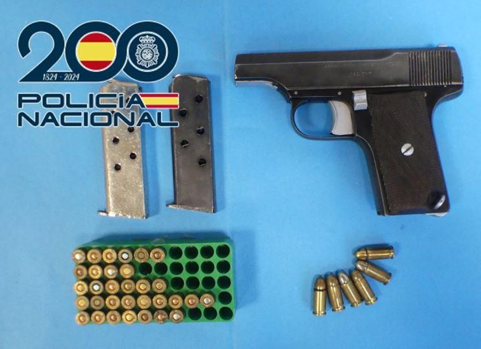 Imagen del arma incautada