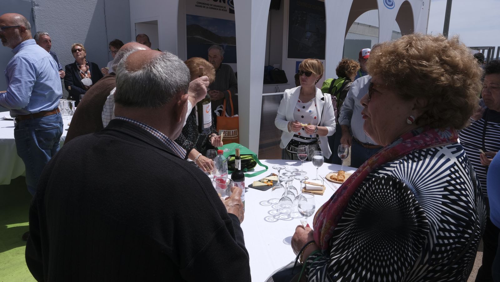 Imágenes de las jornadas de la CUCN sobre el agua en la Expolevante de Níjar.