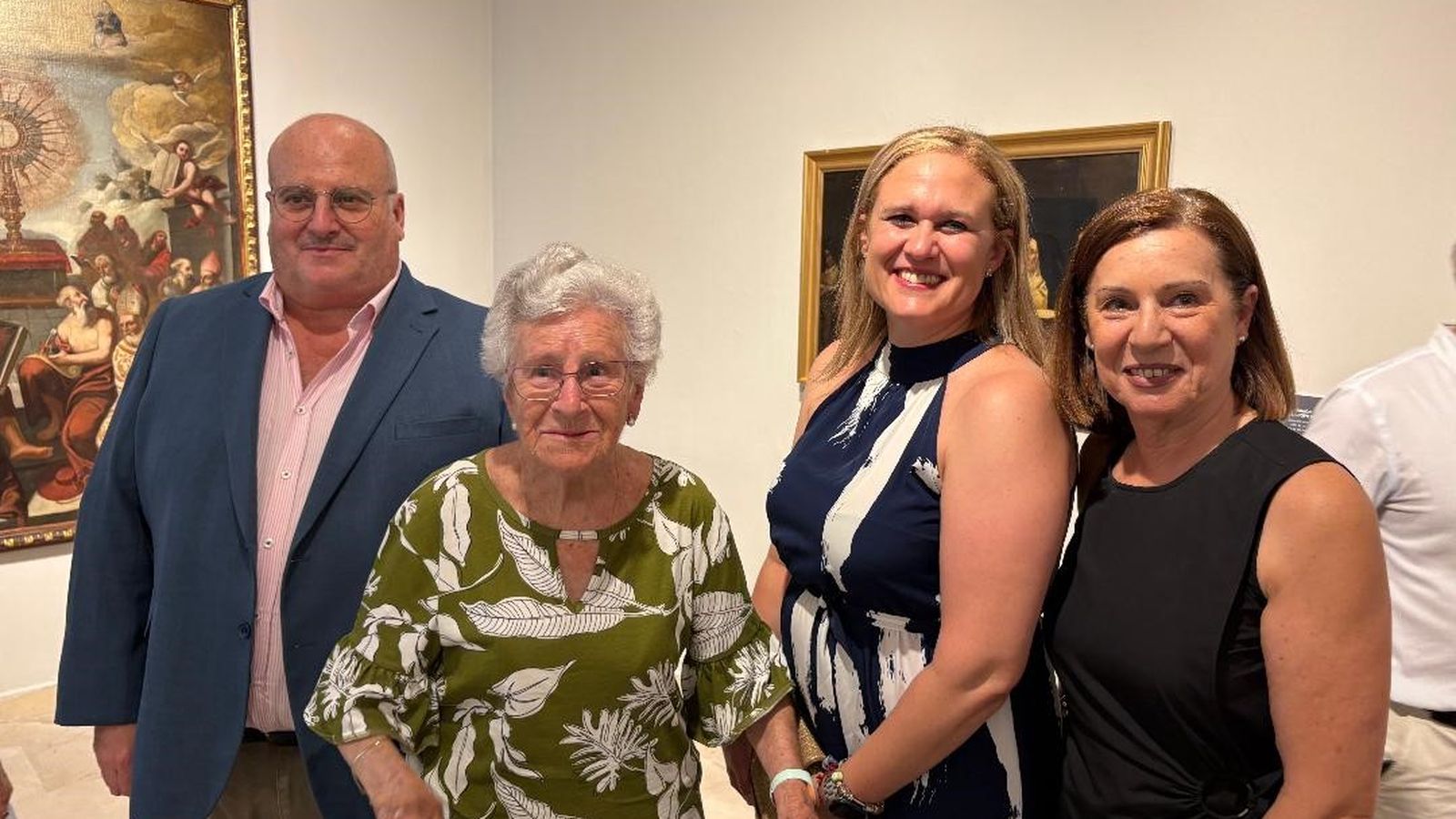 Ramón Fernández, Manoli Ruiz, Belén García Jarana y Mari Paz Martínez Peralta.