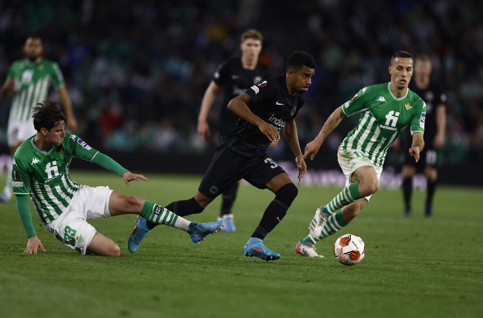 Las imágenes del Betis-Eintracht