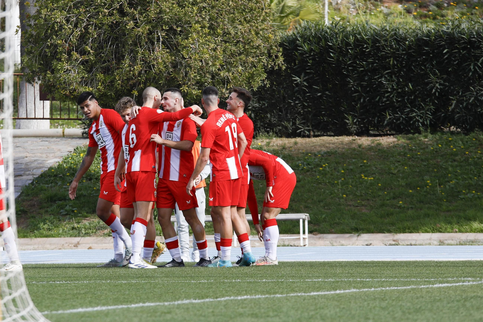 Imágenes del partido entre Almeria B contra Villanovense de segunda RFEF