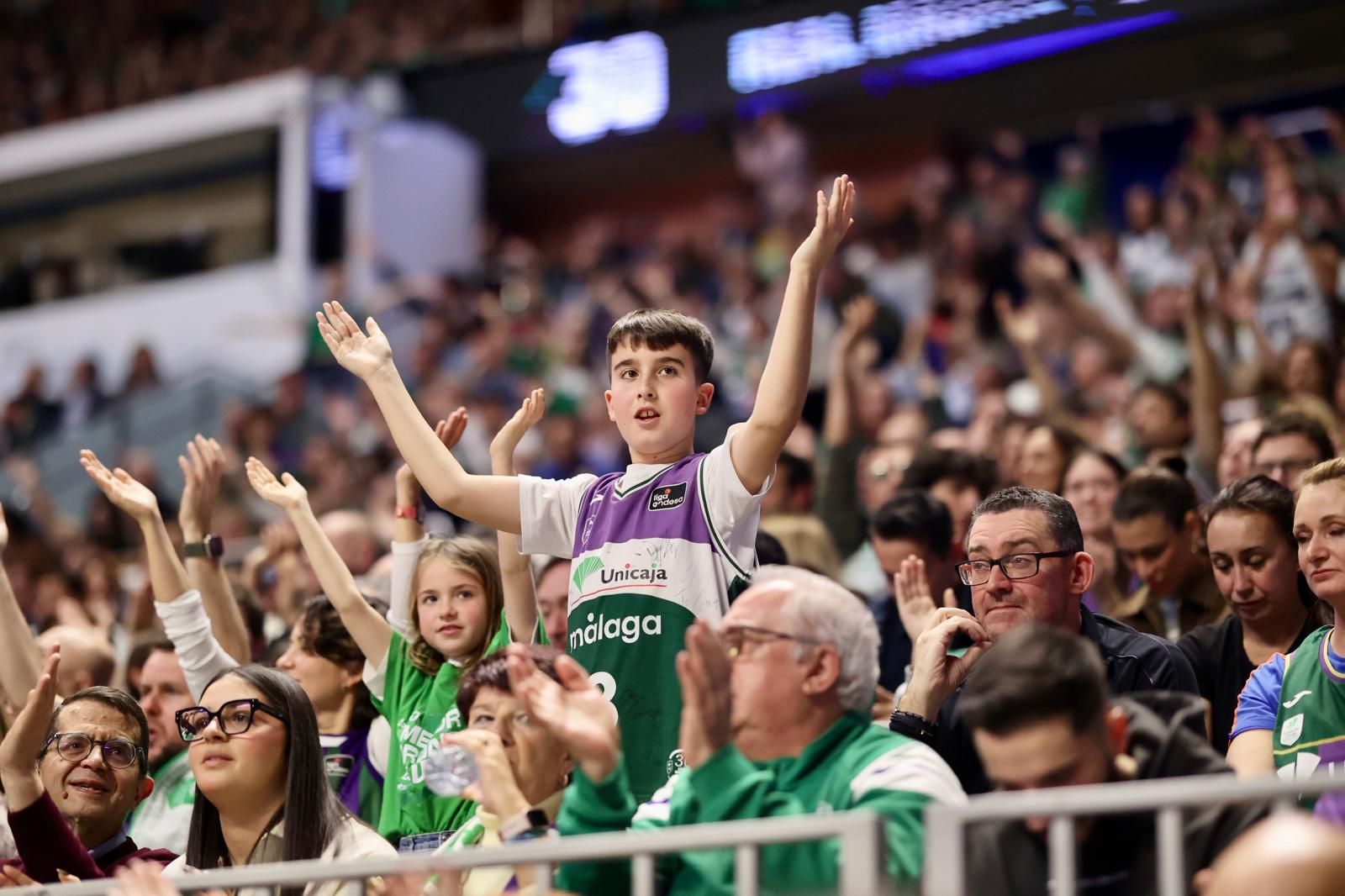 Unicaja-Real Madrid, en fotos