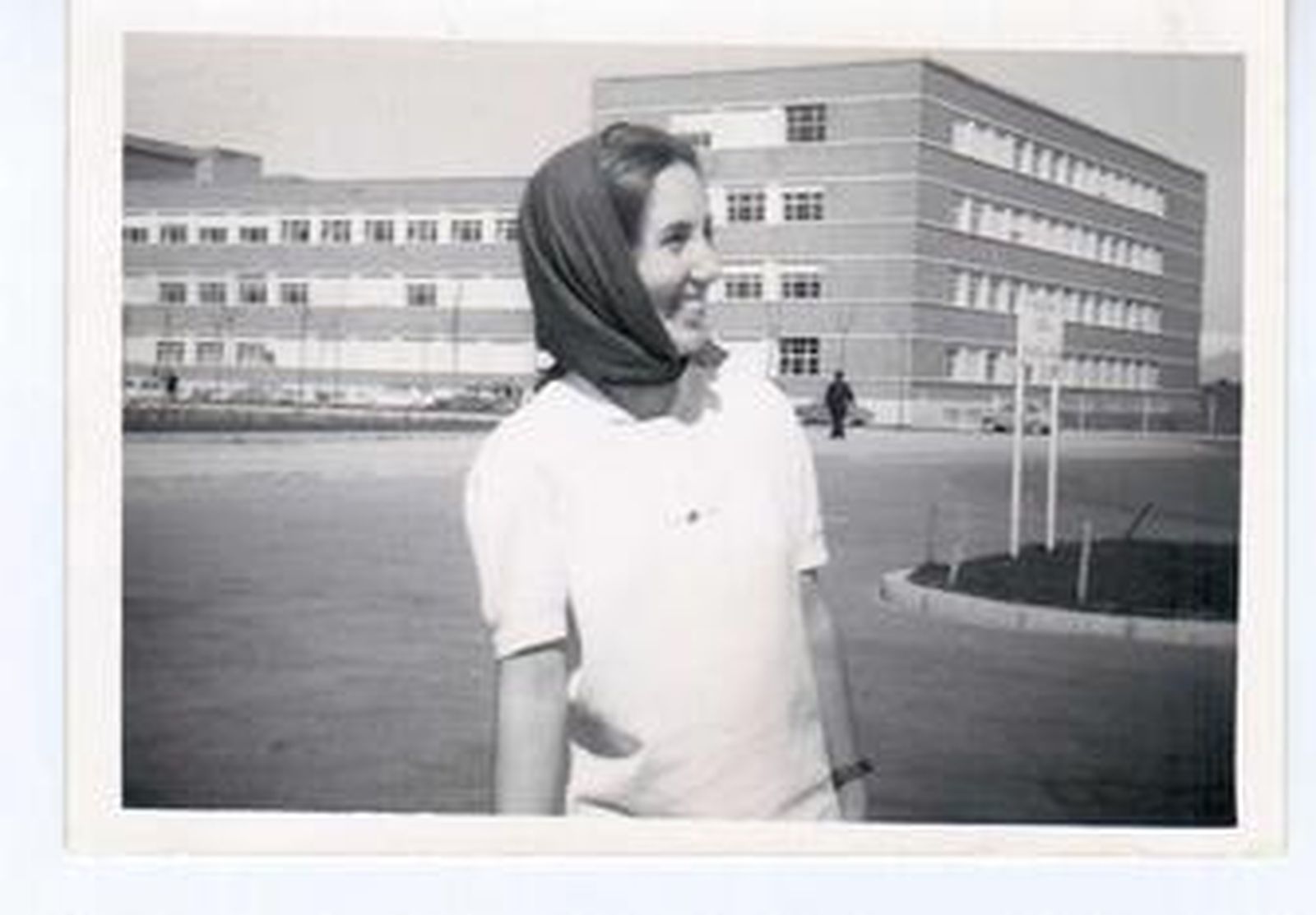 María José Porro, en la Complutense en los años 60.