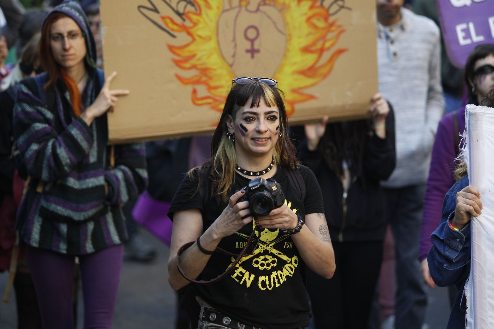 Fotogalería manifestación Día Internacional de la Mujer