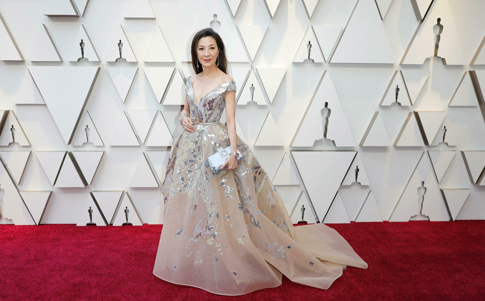 Michelle Yeoh, de Elie Saab Couture