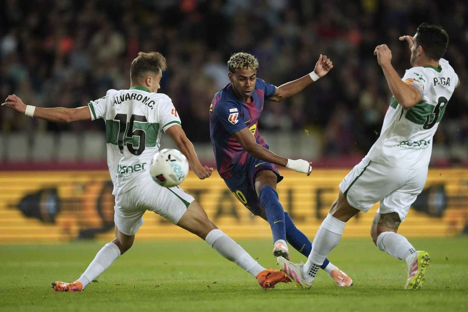 Las imágenes del Barcelona-Elche