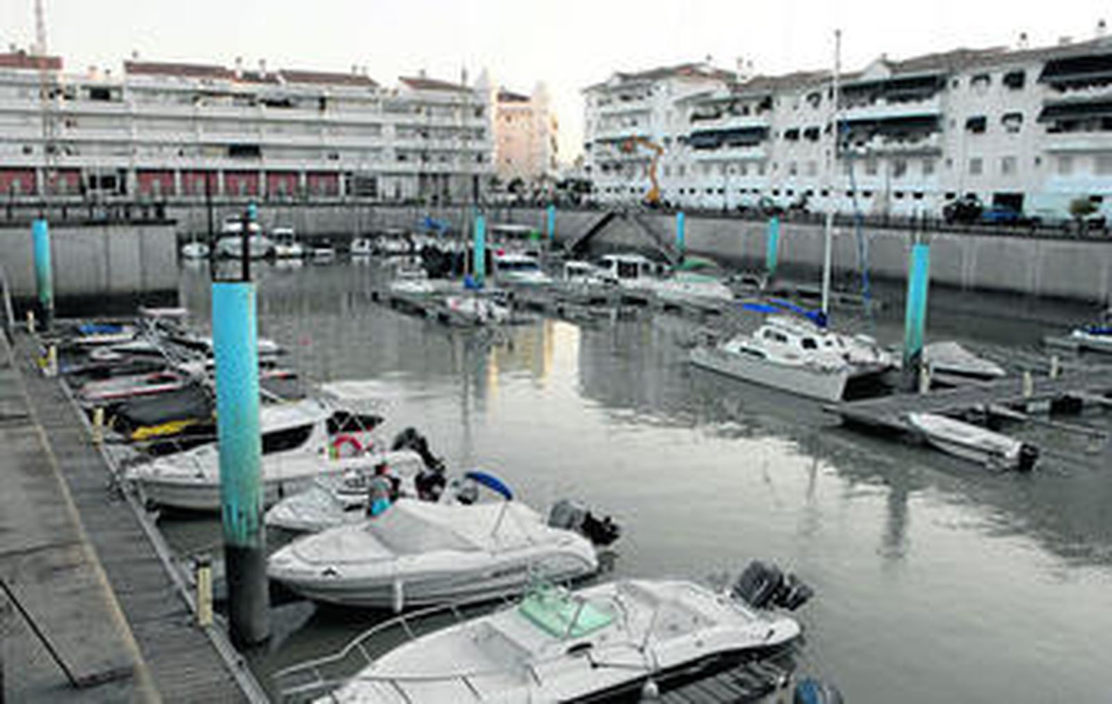 Vista panorámica de Puerto Gelves.