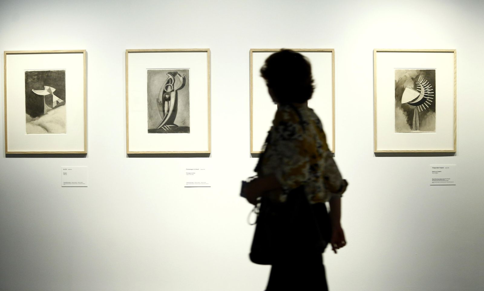 Fotos de la exposición 'Julio González' en el Pompidou de Málaga