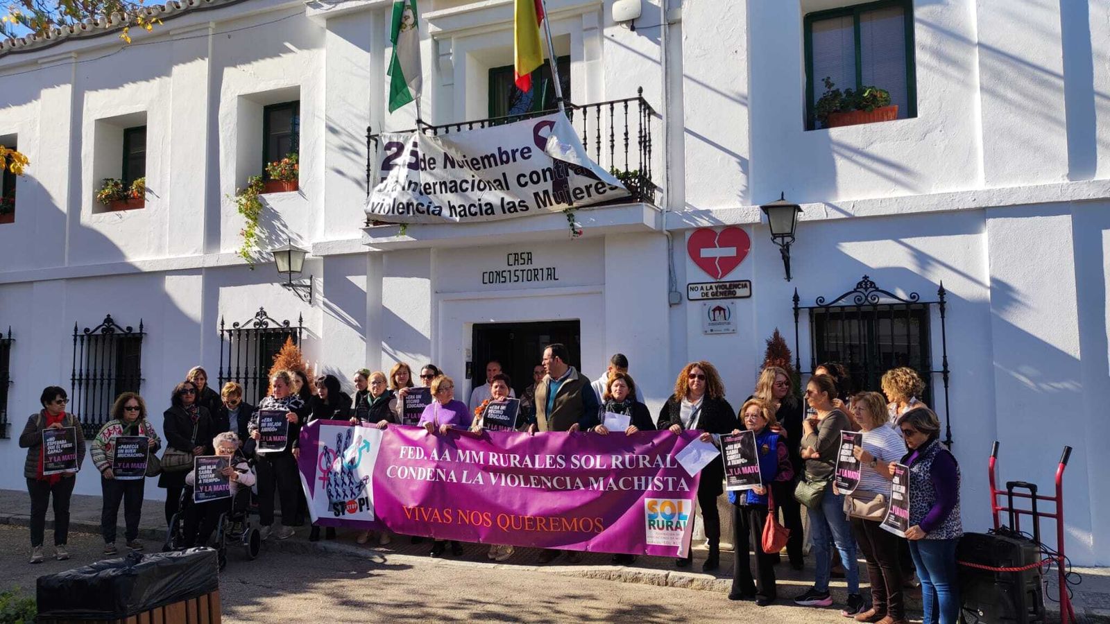 Concentración en La Barca.