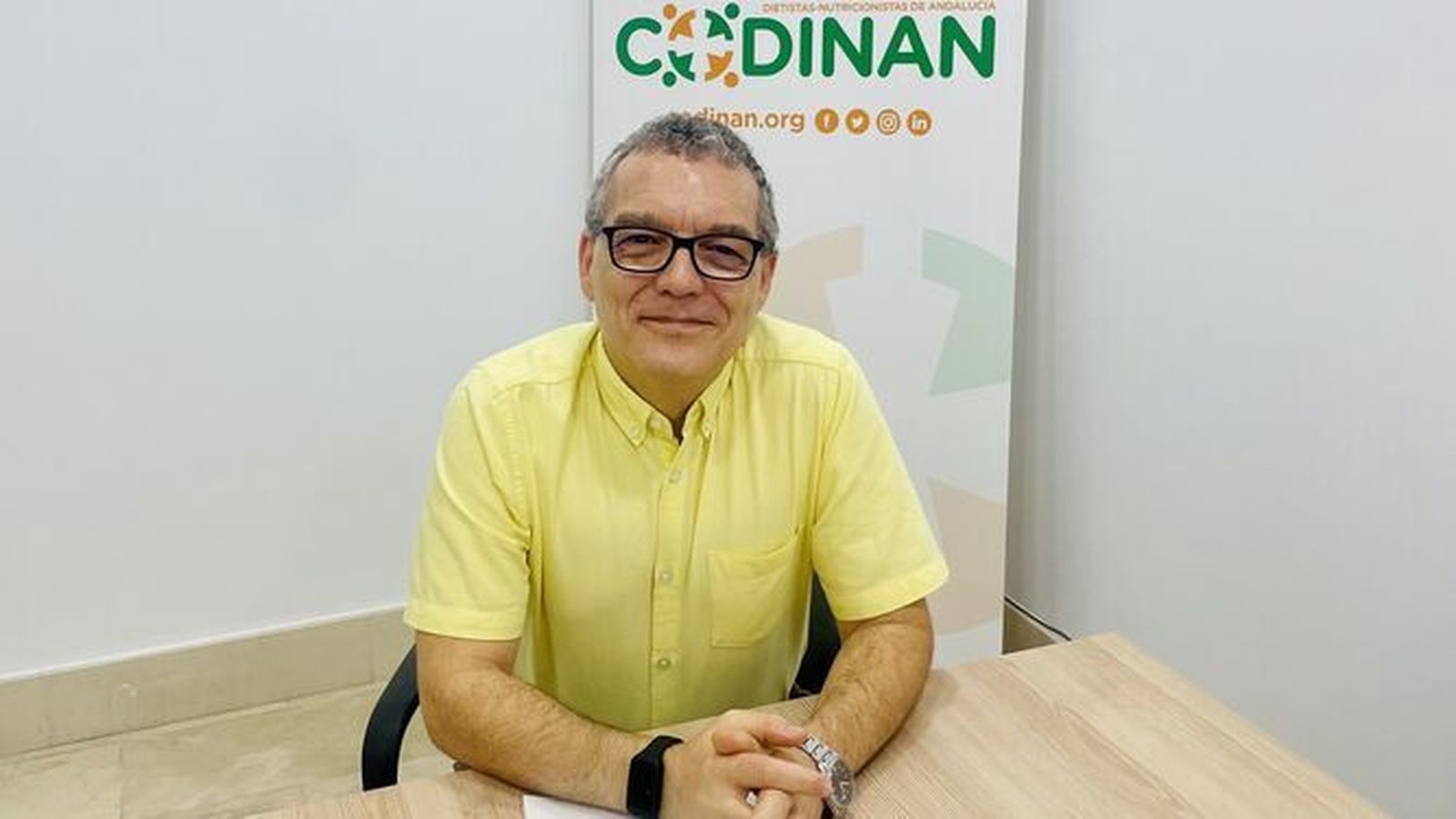José María Capitán, decano del Colegio Profesional de Dietistas-Nutricionistas de Andalucía.
