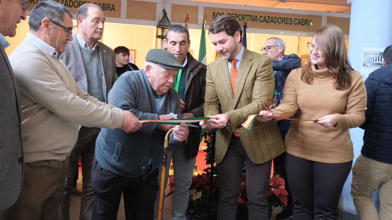 Inauguración del evento en el Centro ADIE.