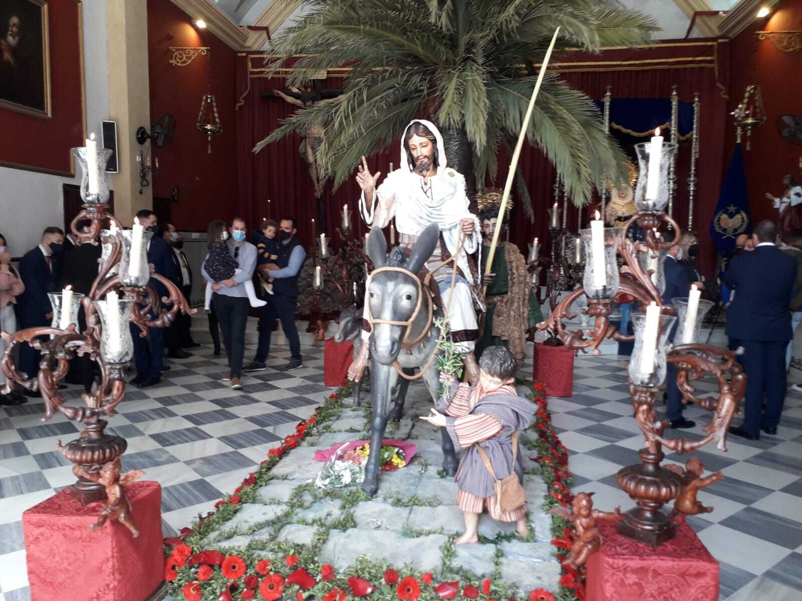 Jesucristo Rey en la Capilla Capilla Nuestra Señora de la Estrella del colegio La Salle.
