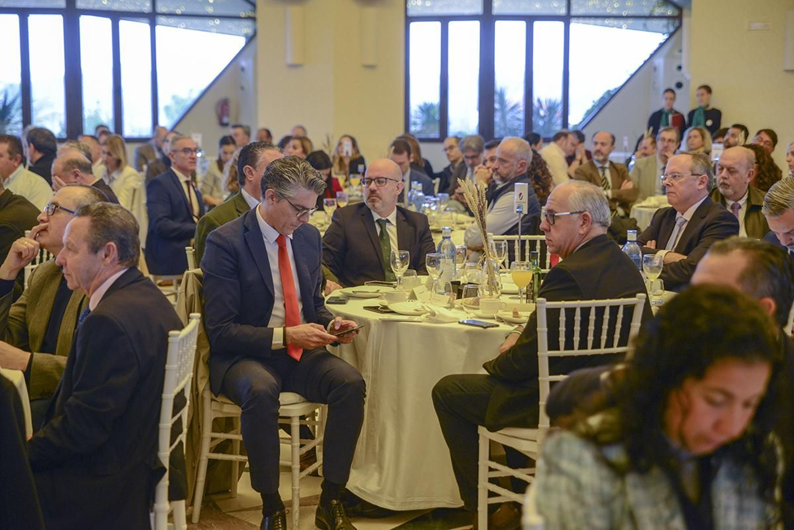 En imágenes: así ha sido el desayuno informativo de Jaén Hoy con el alcalde, Agustín González