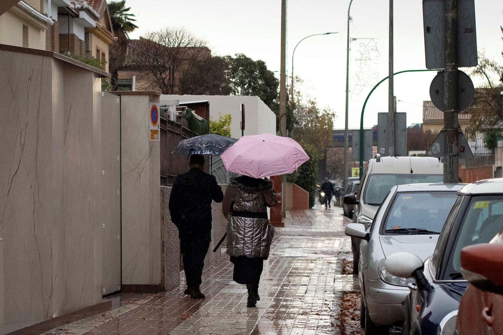 Granada bajo el temporal: imágenes de la ciudad durante la alerta naranja