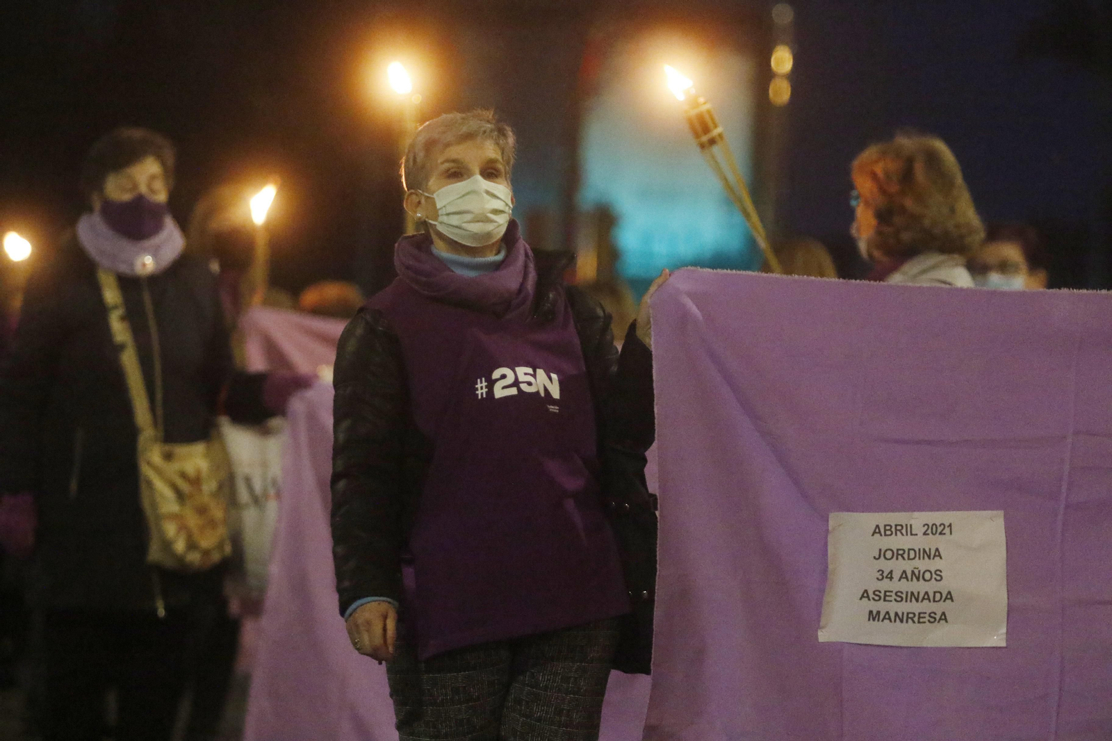La manifestación contra la violencia de género en Córdoba, en fotografías