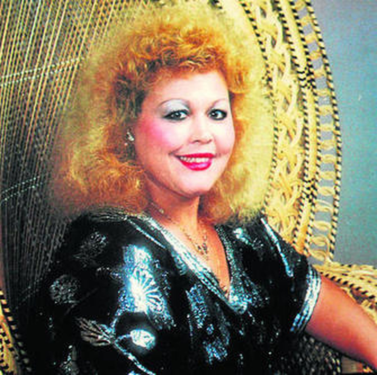 Teresa Real fue constante colaboradora en las galas benéficas.