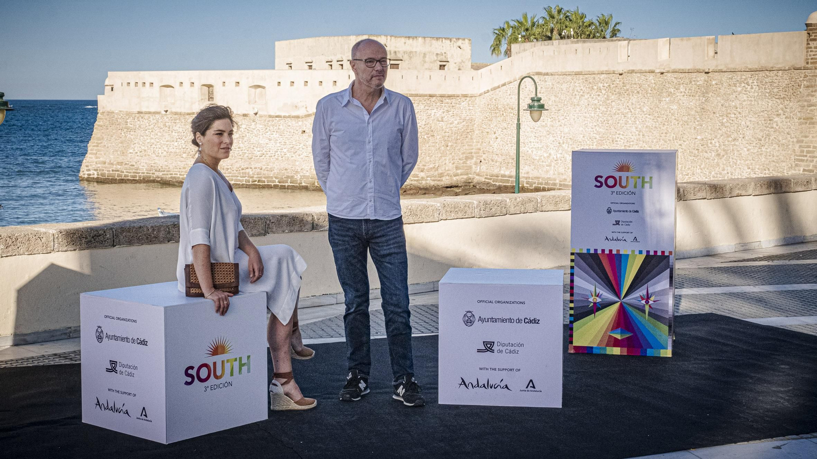 Las imágenes del photocall del domingo 14 del South Series Festival en La Caleta de Cádiz