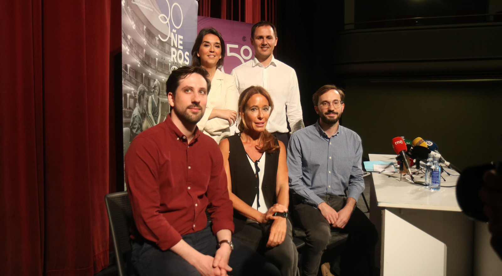 Presentación del reestreno de la ópera 'Gonzalo di Córdova' en el Gran Teatro.