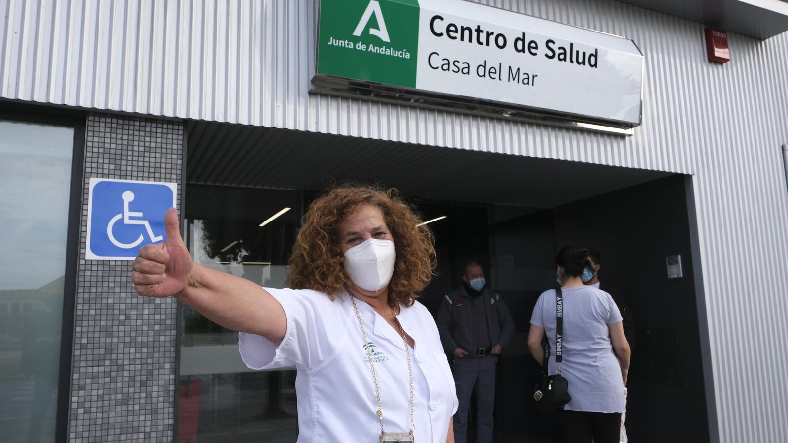 Isabel Carrillo, auxiliar de enfermería y vecina del barrio.